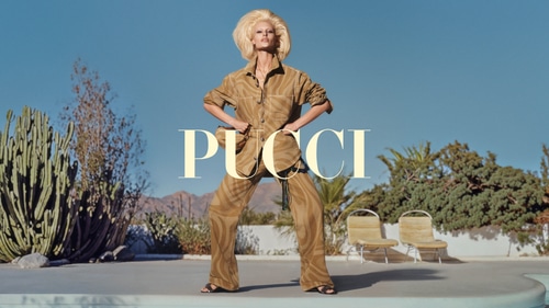 Pucci, SS 25 Marmo Campaign, Al Dente, 2025